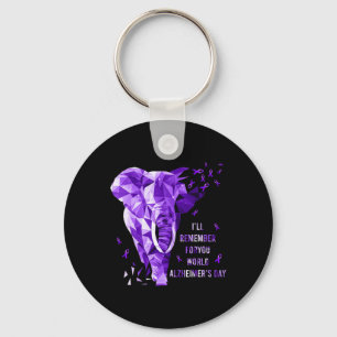 Olifant Zal Voor Jou Wereld Heimerheimer Herinnere Sleutelhanger