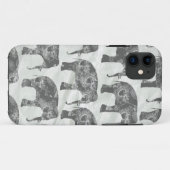 Olifanten Case-Mate iPhone Case (Achterkant (horizontaal))