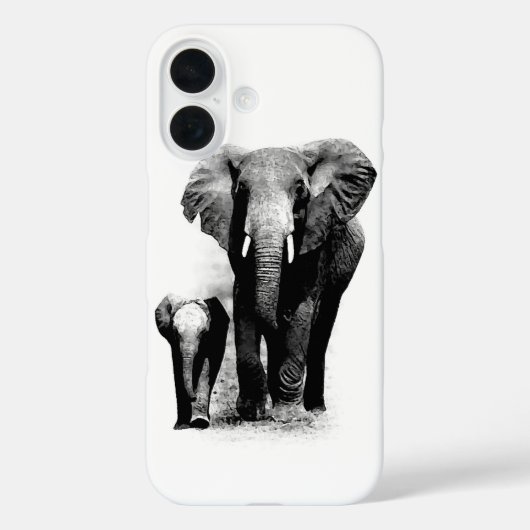 Olifanten Case-Mate iPhone Case (Achterkant)