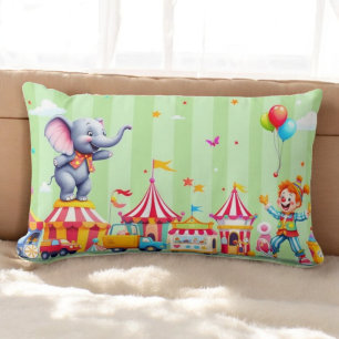  Olifanten & Clowns Comfortkussen Kussen