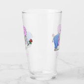 Olifanten Happy Valentijnsdag Glas (Links)