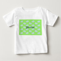 Olifanten in het baby t-shirt voor gras