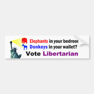 Olifanten in je slaapkamer bumpersticker