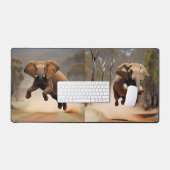 Olifanten kunnen springen, computer desk mat (Keyboard & Muis)