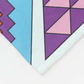 Olifanten met Aztec Pattern Fleece Deken (Hoek)