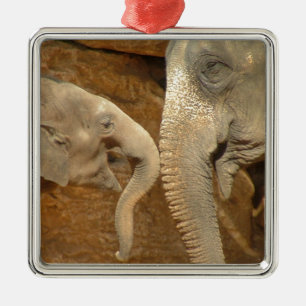 OLIFANTEN METALEN ORNAMENT