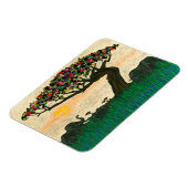 Olifanten op de Planes van Afrika Magneet (Linkerzijde)