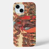Olifanten optreden met vrouwen en trainers. Case-Mate iPhone case (Achterkant)