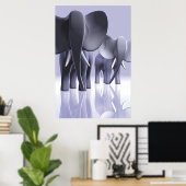 Olifanten! Poster (Thuiskantoor)