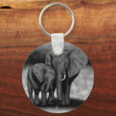 Olifanten Sleutelhanger (Voorkant)