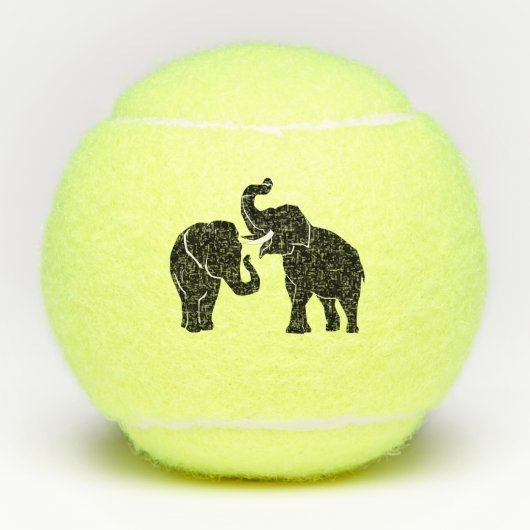 Olifanten Tennisballen (Voorkant)