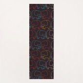  olifanten yogamat (Voorkant)