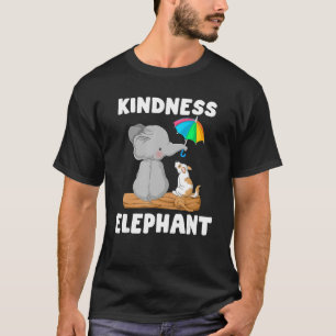 Olifantendag van de vriendelijkheid Oranje Anti Pe T-shirt