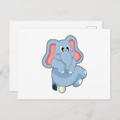 Olifantenei Briefkaart (Voorkant / Achterkant)