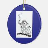 olifantenenergie keramisch ornament (Links)