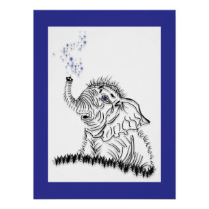 olifantenenergie perfect poster