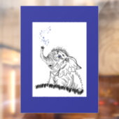 olifantenenergie raamsticker (Vel 2)