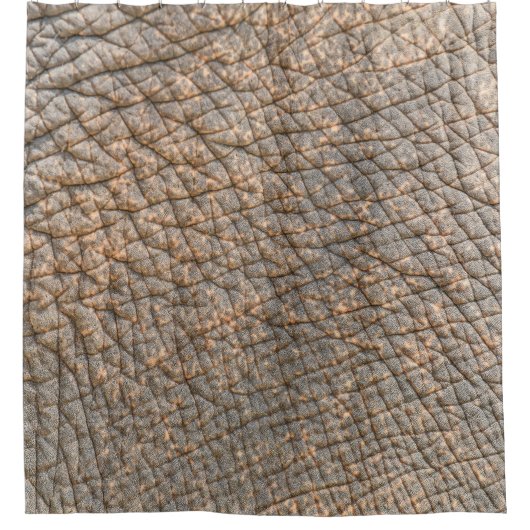Olifantenhuid: Abstracte textuur achtergrond Douchegordijn (Voorkant)