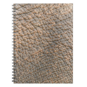Olifantenhuid: Abstracte textuur achtergrond Notitieboek