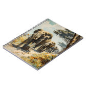 Olifantenkudde notitieboek (Linkerzijde)