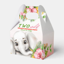 Olifantensafari 2e verjaardag favoriet dozen
