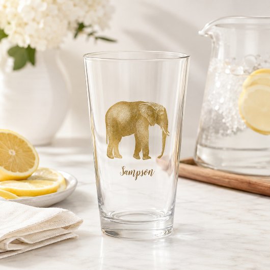 Olifantensafari Schoonheid Glas