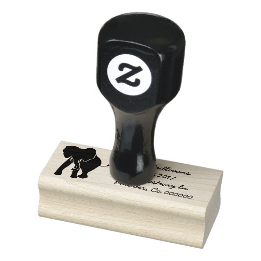 olifantenstempel 	rubberstempel (Stempel)