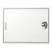 olifantentekening notitieblok (Voorkant)