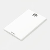  olifantentekening post-it® notes (Schuin)