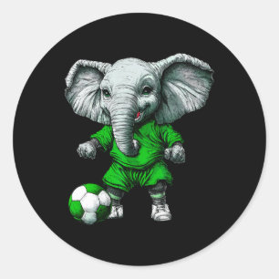 Olifantenvoet ronde sticker