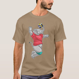 Olifantenvolleybalster Volleybal T-shirt