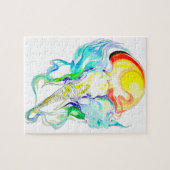 olifantenzon legpuzzel (Horizontaal)