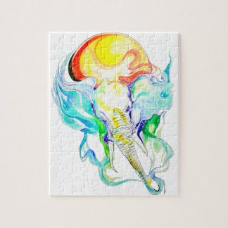 olifantenzon legpuzzel