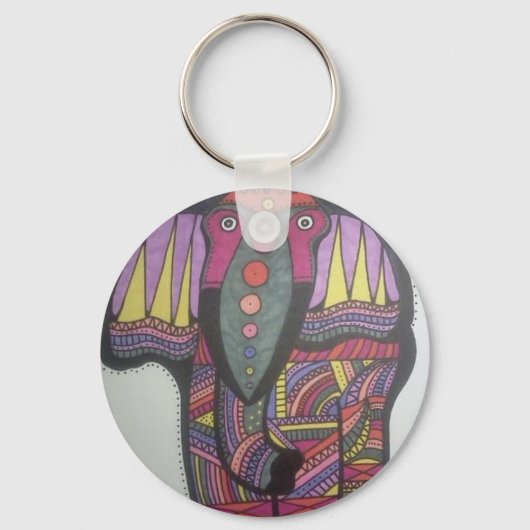 Olifantje Sleutelhanger (Voorkant)