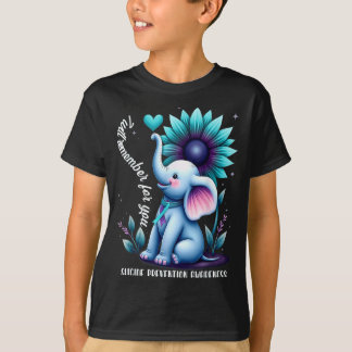 Olifantpreventiebewustzijn T-shirt