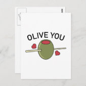 Olijf je briefkaart (Voorkant / Achterkant)