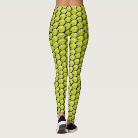 Olijf Leggings (Achterkant)