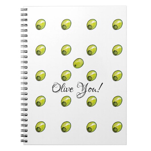 Olijf Notitieboek (Voorkant)