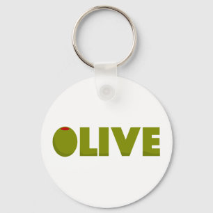Olijf Sleutelhanger