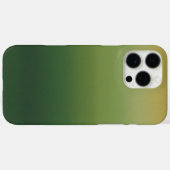 olijf-tot-groene gradiënt Case-Mate iPhone case (Achterkant (horizontaal))
