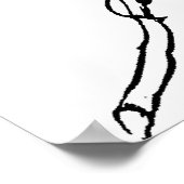 Olijfbijkantoor Vereenvoudigd in decor Poster (Hoek)