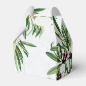 Olijfbladeren Grieks eiland Middellandse Zee Bedankdoosjes (Achterkant)
