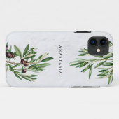 Olijfbladeren Grieks eiland Middellandse Zee Case-Mate iPhone Case (Achterkant (horizontaal))