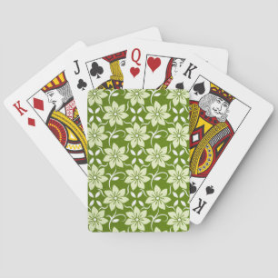 Olijfbloesem herhaling pokerkaarten