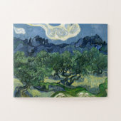 Olijfbomen door schilderkunst van Van Gogh Legpuzzel (Horizontaal)