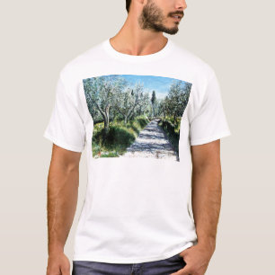 OLIJFBOMEN IN TUSCANY T-SHIRT