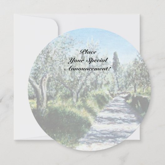 OLIJFBOMEN KAART (Achterkant)