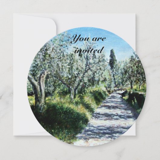 OLIJFBOMEN KAART (Voorkant)