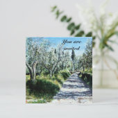 OLIJFBOMEN KAART (Staand voorkant)