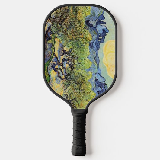 Olijfbomen met Alpilles door Vincent van Gogh Pickleball Paddle (Achterkant)